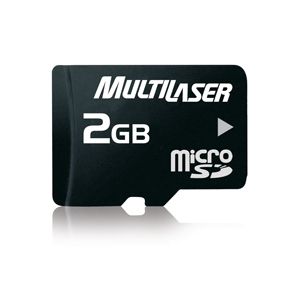 Cartão de Memória Micro Secure 2 GB - Multilaser