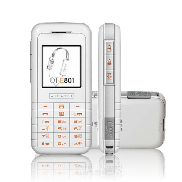 Celular Alcatel OT-E801x - Branco