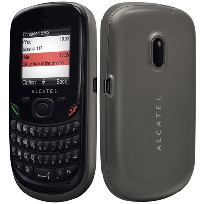 Celular Alcatel OT355 - Cinza