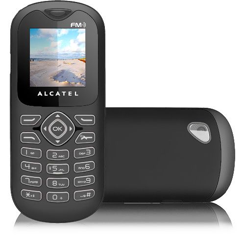 Celular Alcatel OT 208X - Cinza